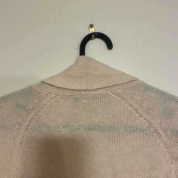 LOFT size M light pink open cardigan - Picture 5 of 6